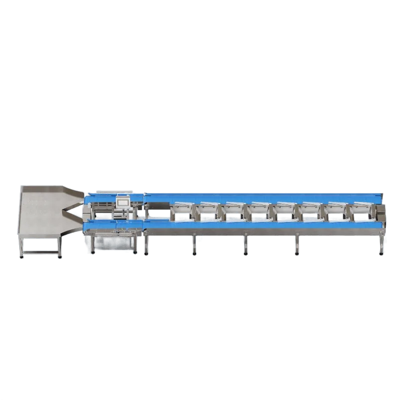 dual lane weight grader