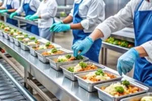 food sorting machine prepared food