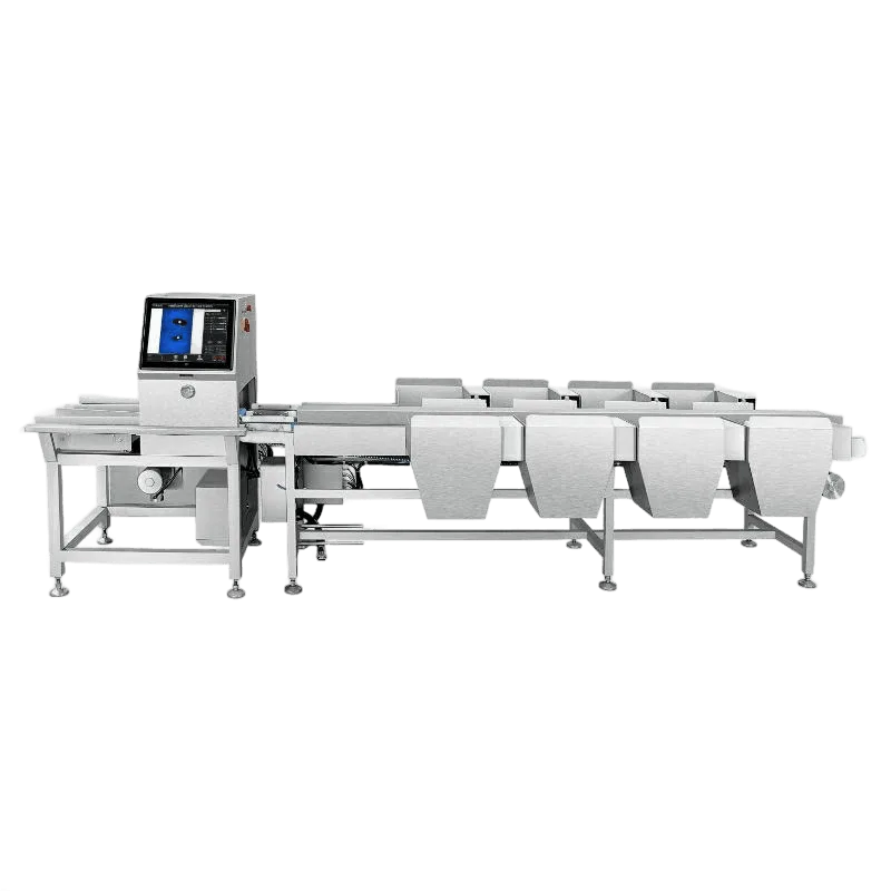 visual inspection and weight grader