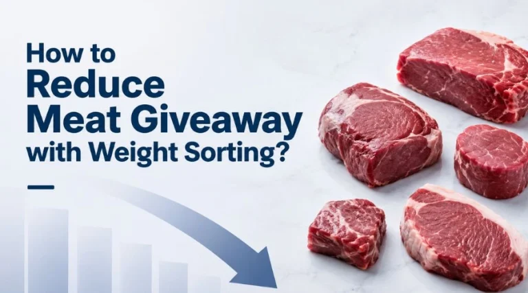 how to reduce meat giveaway with weight sorting