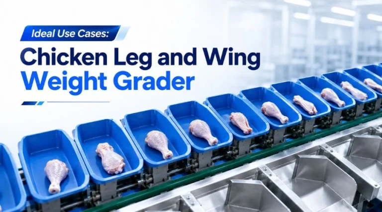 ideal use cases chicken leg and wing weight grader