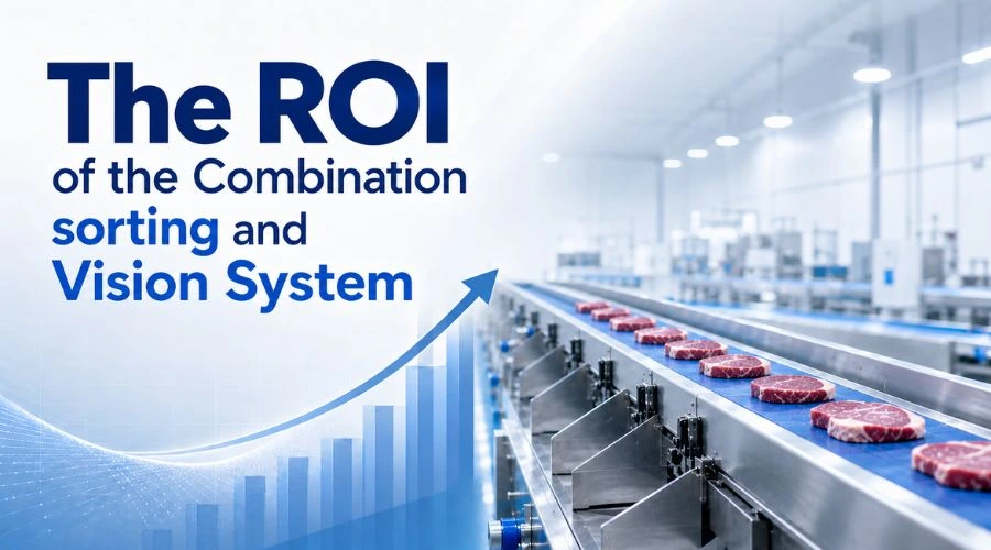 the roi of the combination sorting and vision system