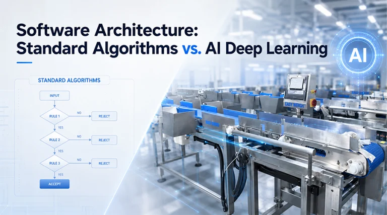 standard algorithms vs ai deep learning in food sorting